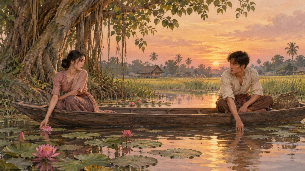 ภาพวาดตีความบรรยากาศ แผลเก่า