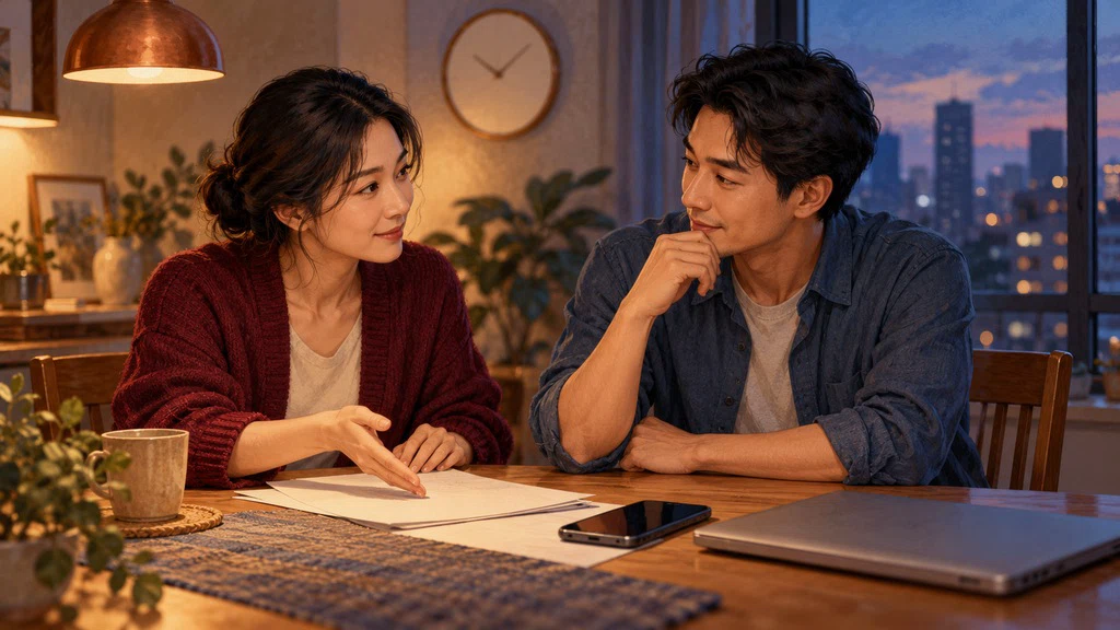 ภาพวาดสมมติเพื่อนสองคนช่วยกันทบทวนข้อมูล สื่อถึงการขอความช่วยเหลือโดยไม่ถูกตำหนิ
