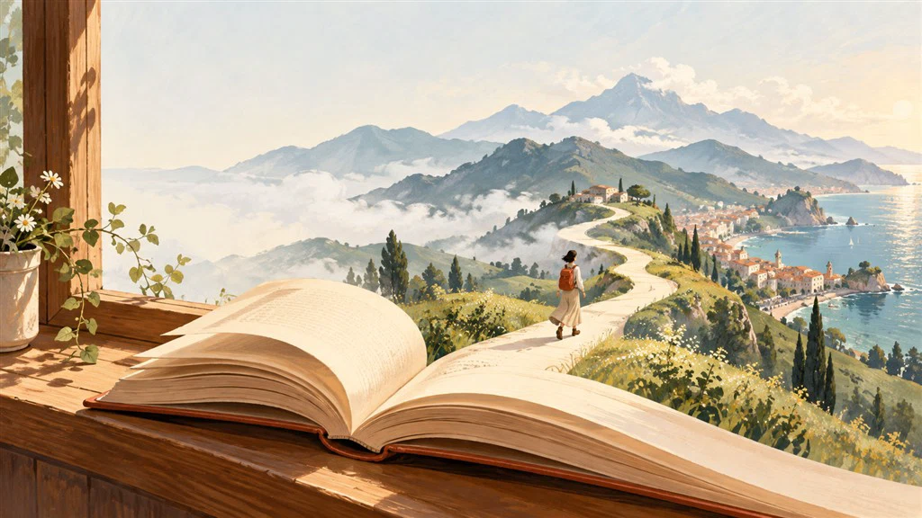 เที่ยวผ่านหน้ากระดาษ: หนังสือสำหรับวันที่อยากออกเดินทาง