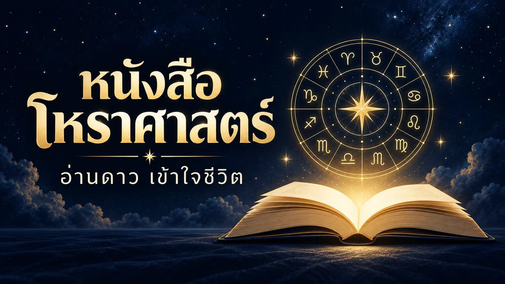 หนังสือโหราศาสตร์ 3 เล่มน่าอ่าน เปิดมุมมองเรื่องดวงดาวและชีวิต