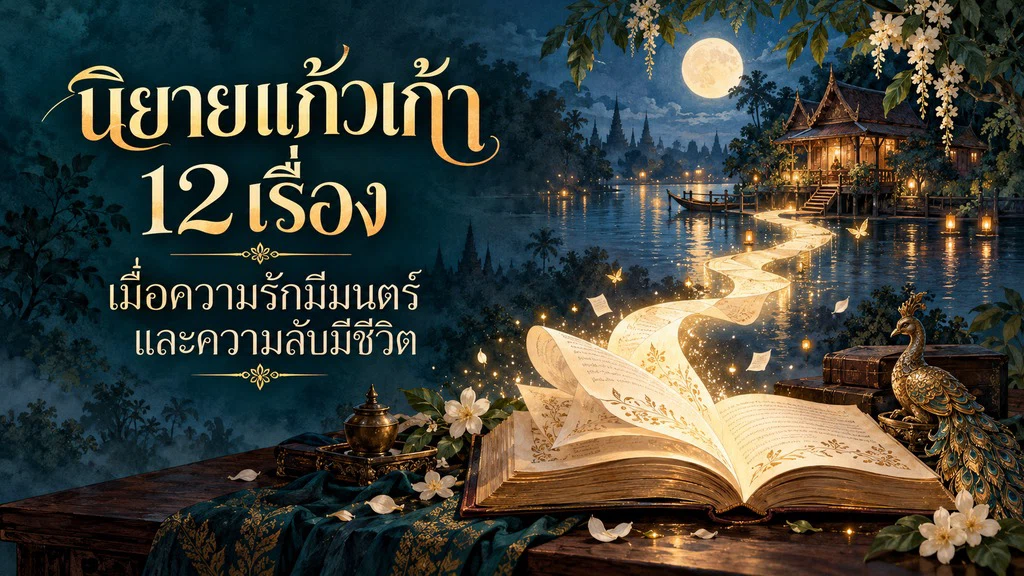 นิยายแก้วเก้า 12 เรื่อง: เมื่อความรักมีมนตร์ และความลับมีชีวิต
