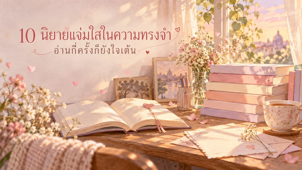 10 นิยายแจ่มใสในความทรงจำ อ่านกี่ครั้งก็ยังใจเต้น