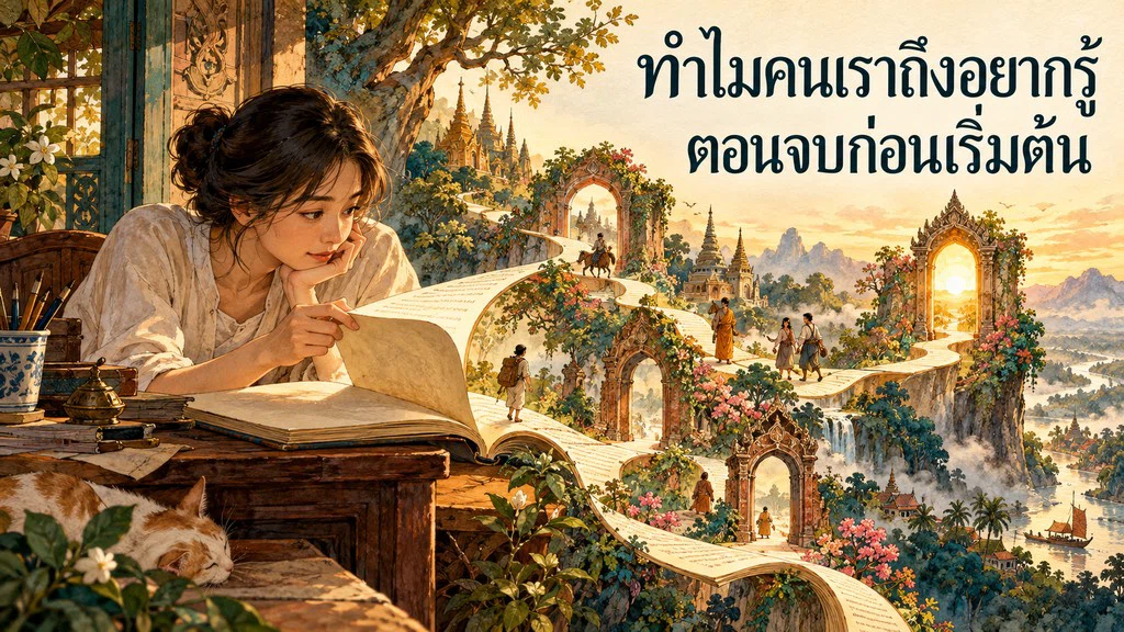 ทำไมคนเราถึงอยากรู้ตอนจบก่อนเริ่มต้น