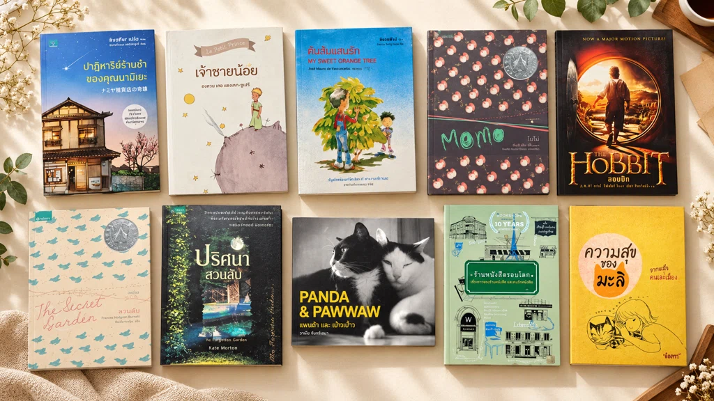 10 หนังสือที่ซื้อเพราะปก แต่พออ่านแล้วกลับชอบเนื้อหามากกว่า