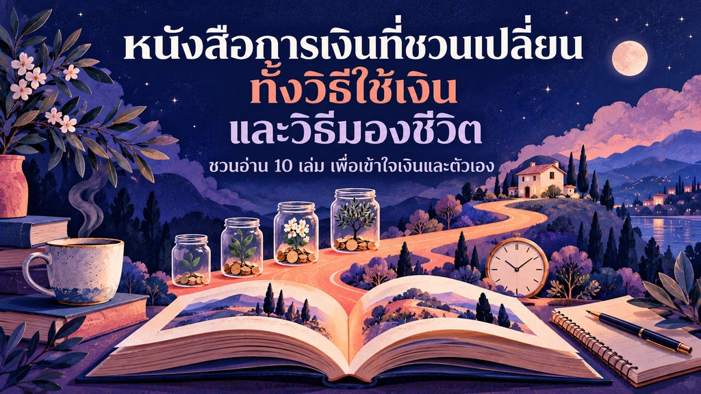 หนังสือการเงินที่ชวนเปลี่ยนทั้งวิธีใช้เงินและวิธีมองชีวิต