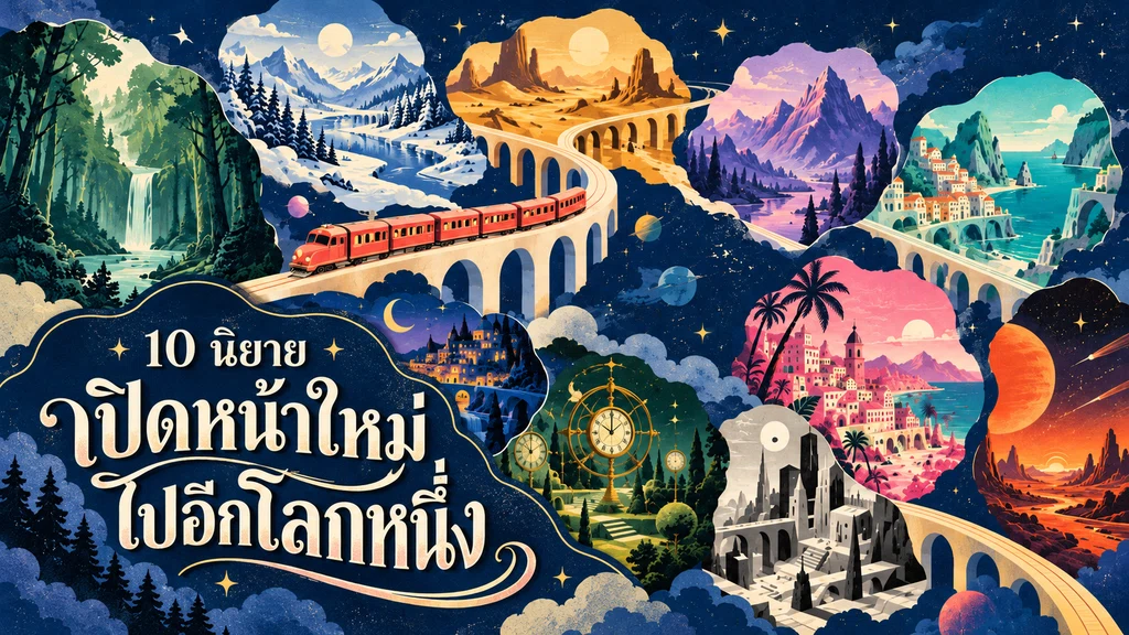 10 นิยายที่อ่านแล้วเหมือนได้เดินทางไปอีกโลกหนึ่ง