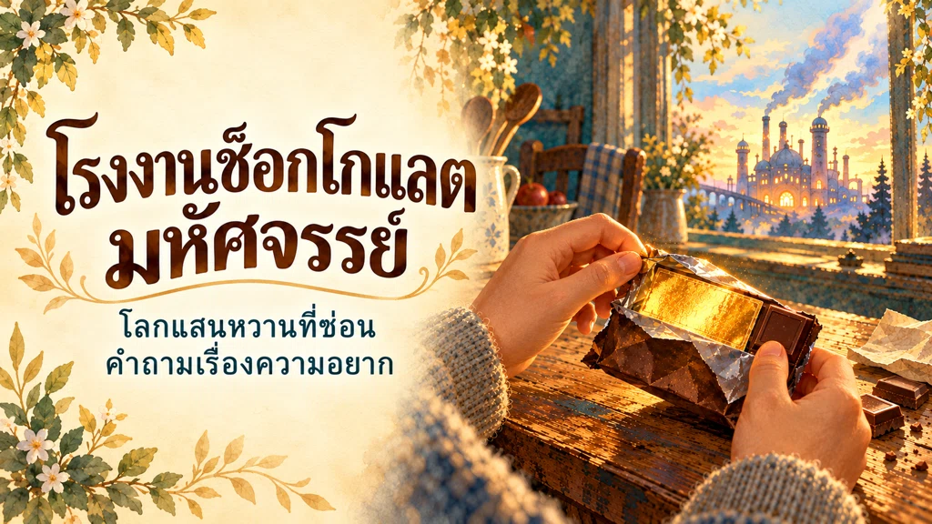 โรงงานช็อกโกแลตมหัศจรรย์: โลกแสนหวานที่ซ่อนคำถามเรื่องความอยาก