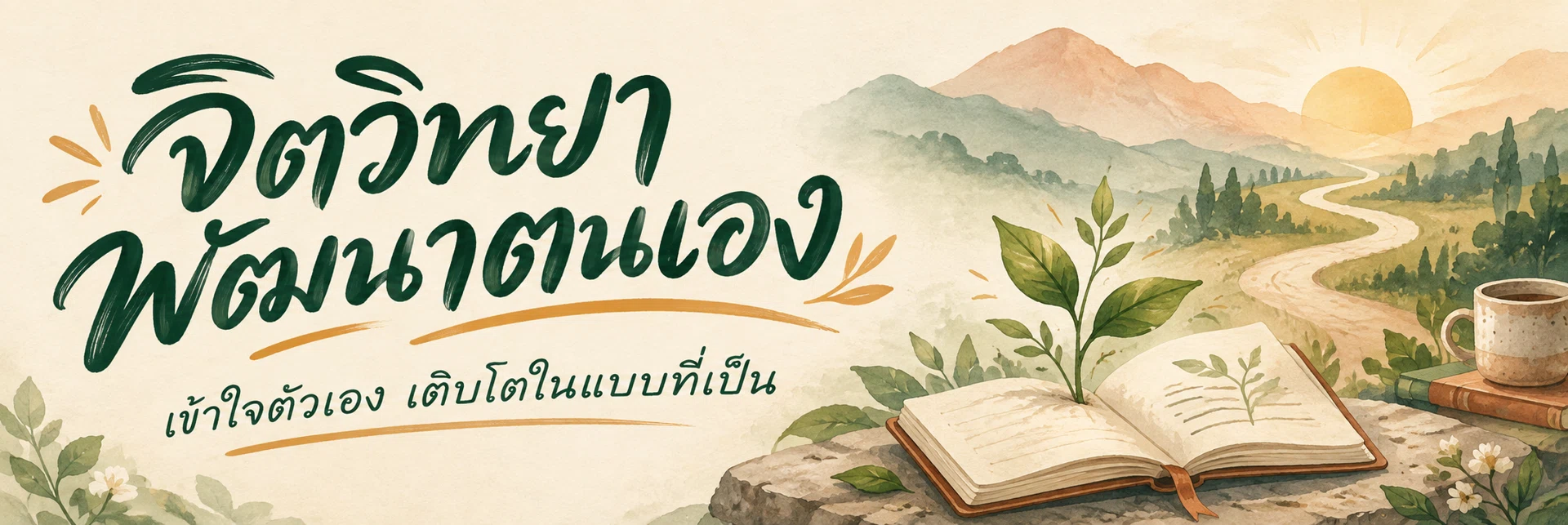 ภาพแบนเนอร์หมวดหมู่ หนังสือจิตวิทยาและพัฒนาตนเองมือสอง