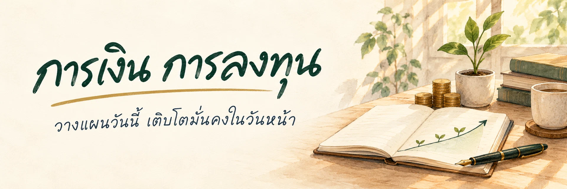 ภาพแบนเนอร์หมวดหมู่ การเงิน การลงทุน