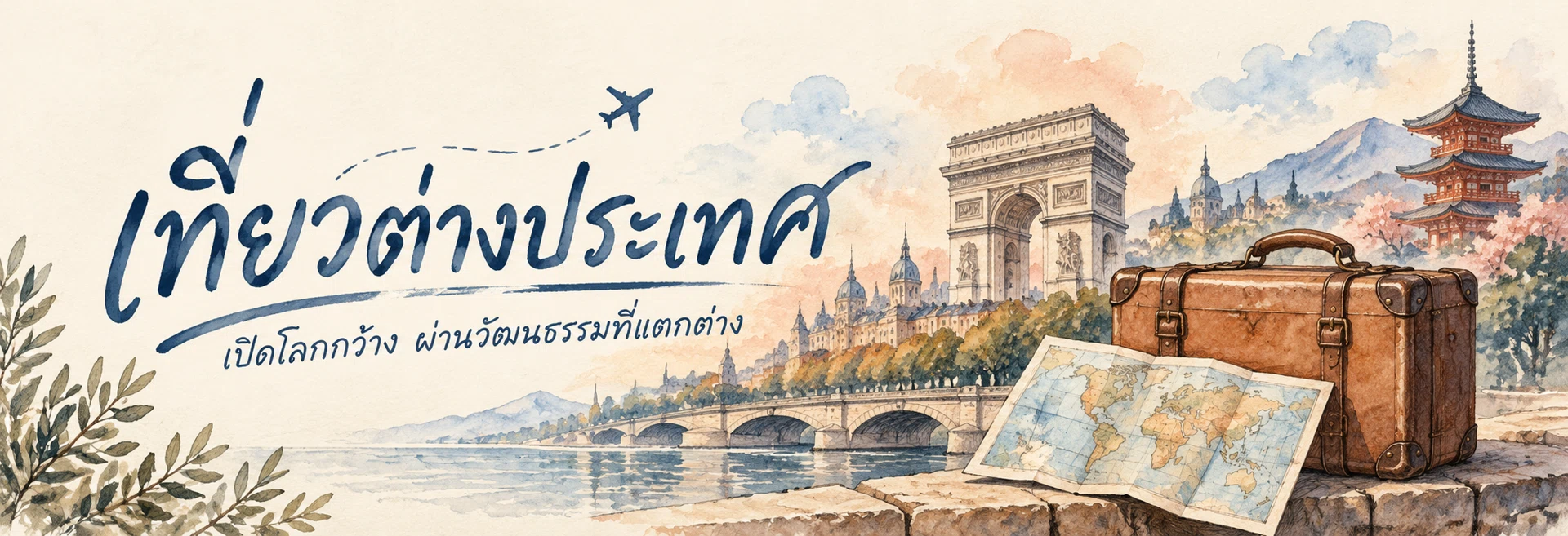 ภาพแบนเนอร์หมวดหมู่ เที่ยวต่างประเทศ