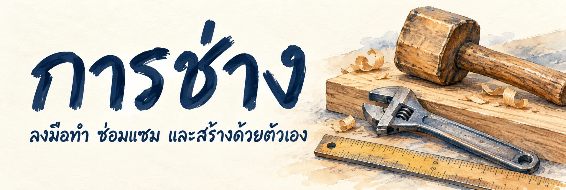 ภาพแบนเนอร์หมวดหมู่ การช่าง