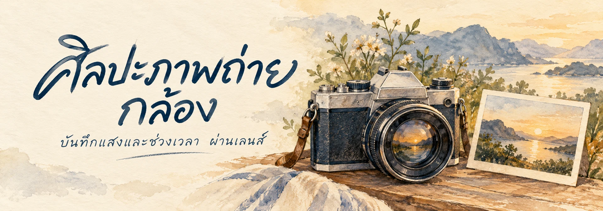 ภาพแบนเนอร์หมวดหมู่ ศิลปะภาพถ่าย กล้อง
