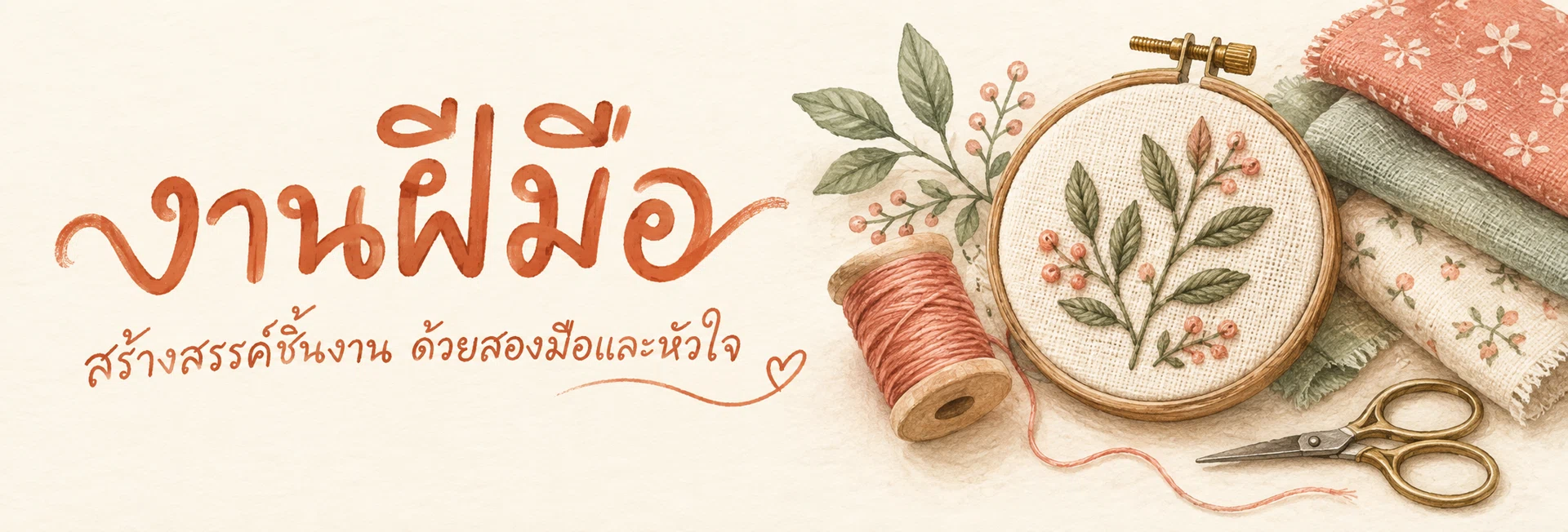 ภาพแบนเนอร์หมวดหมู่ งานฝีมือ