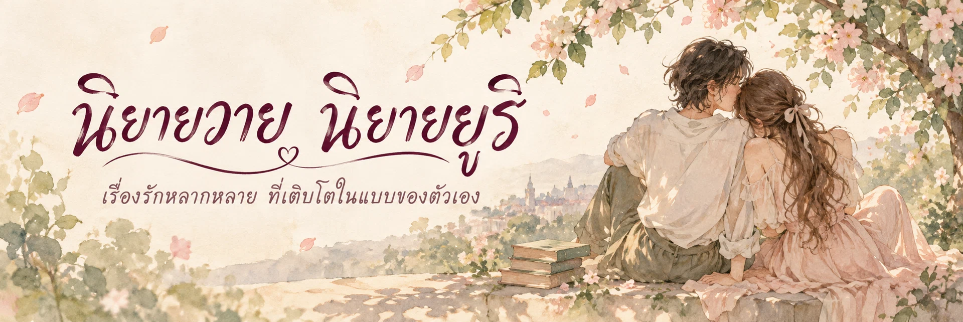 ภาพแบนเนอร์หมวดหมู่ นิยายวาย นิยายยูริ