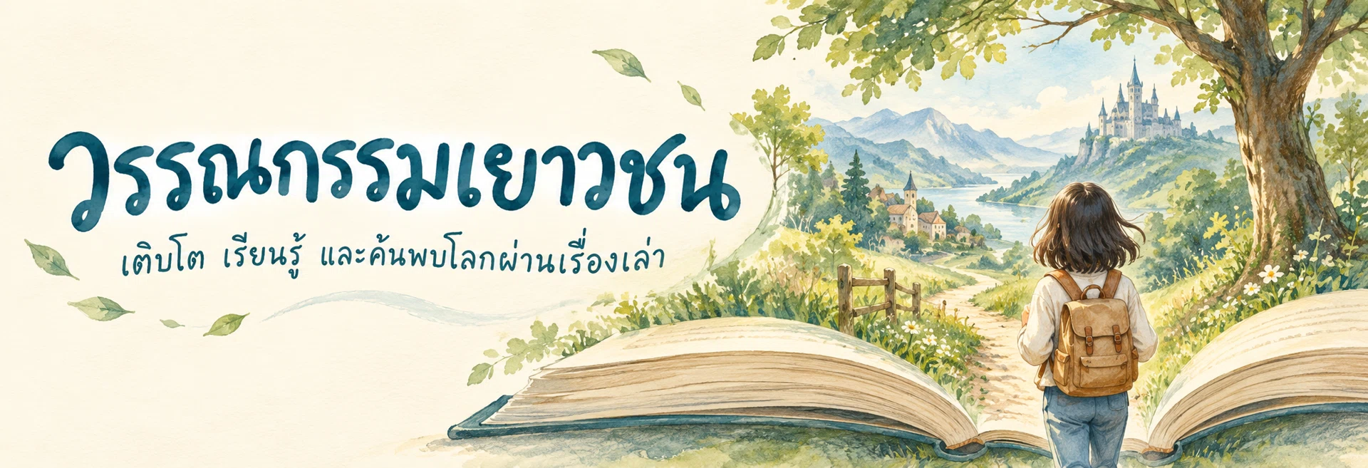 ภาพแบนเนอร์หมวดหมู่ วรรณกรรมเยาวชน