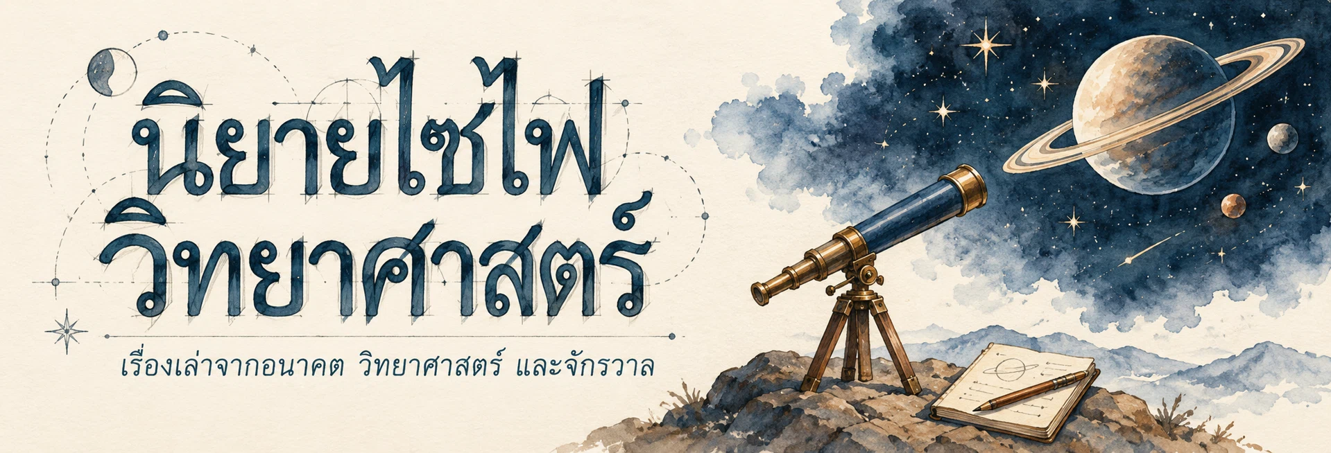 ภาพแบนเนอร์หมวดหมู่ ไซไฟ วิทยาศาสตร์