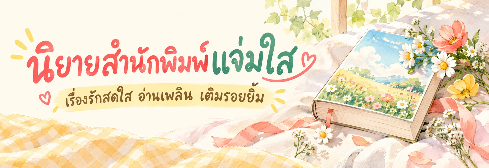 ภาพแบนเนอร์หมวดหมู่ นิยายแจ่มใส