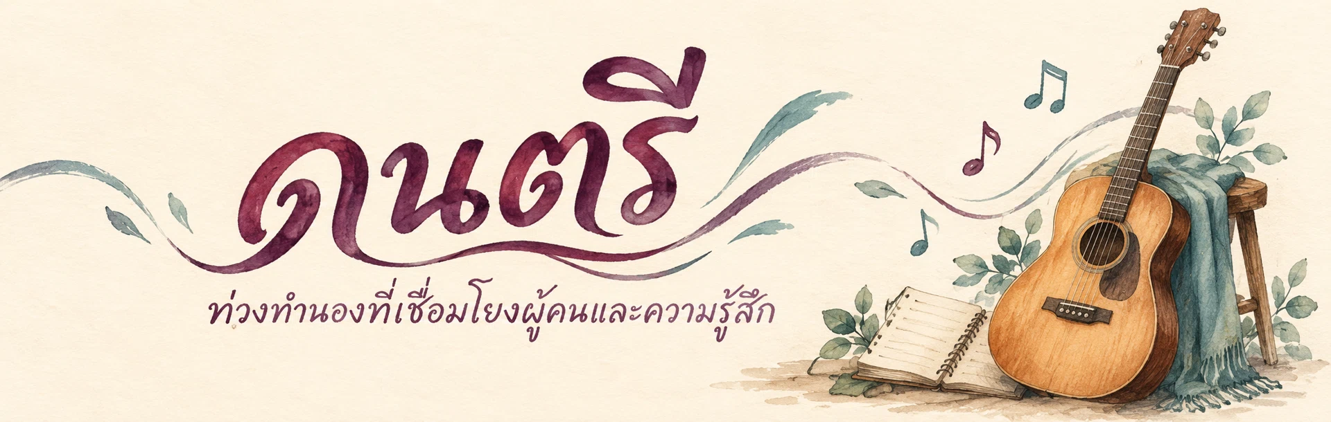 ภาพแบนเนอร์หมวดหมู่ ดนตรี