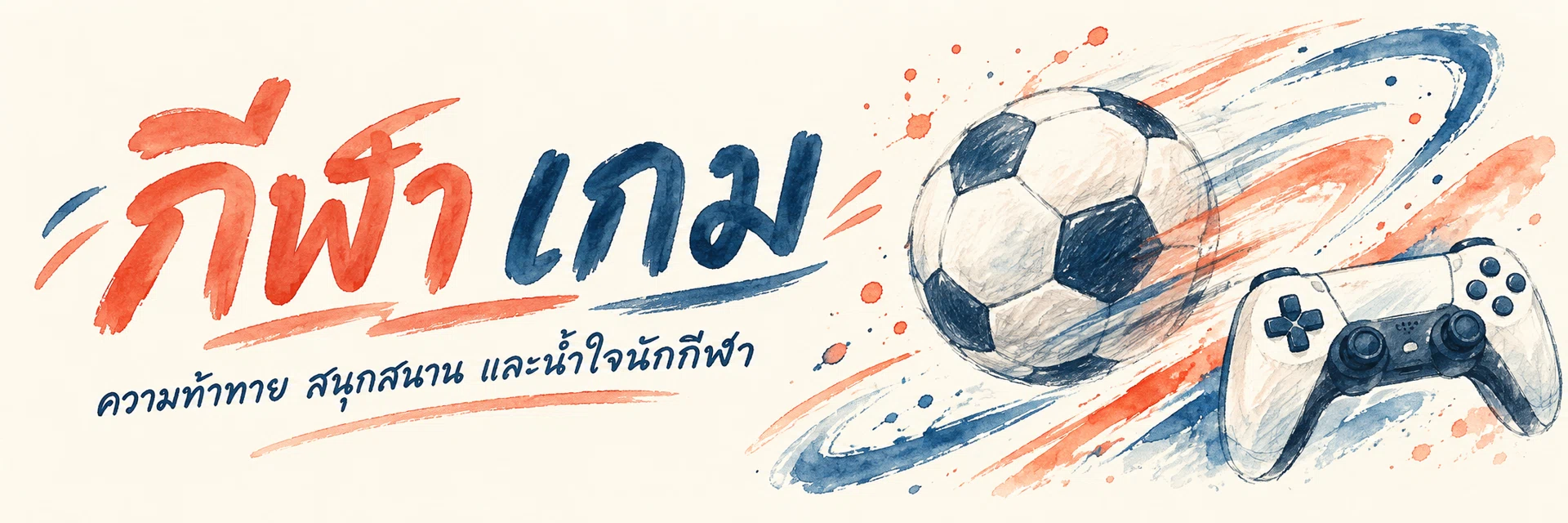 ภาพแบนเนอร์หมวดหมู่ กีฬา เกม