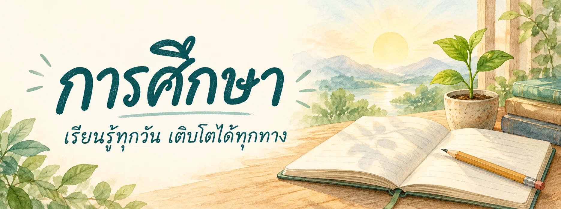 ภาพแบนเนอร์หมวดหมู่ การศึกษา