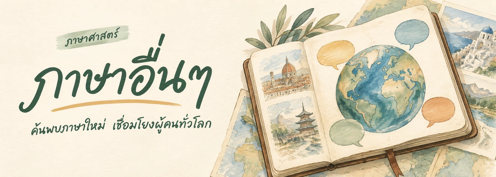 ภาพแบนเนอร์หมวดหมู่ ภาษาอื่นๆ