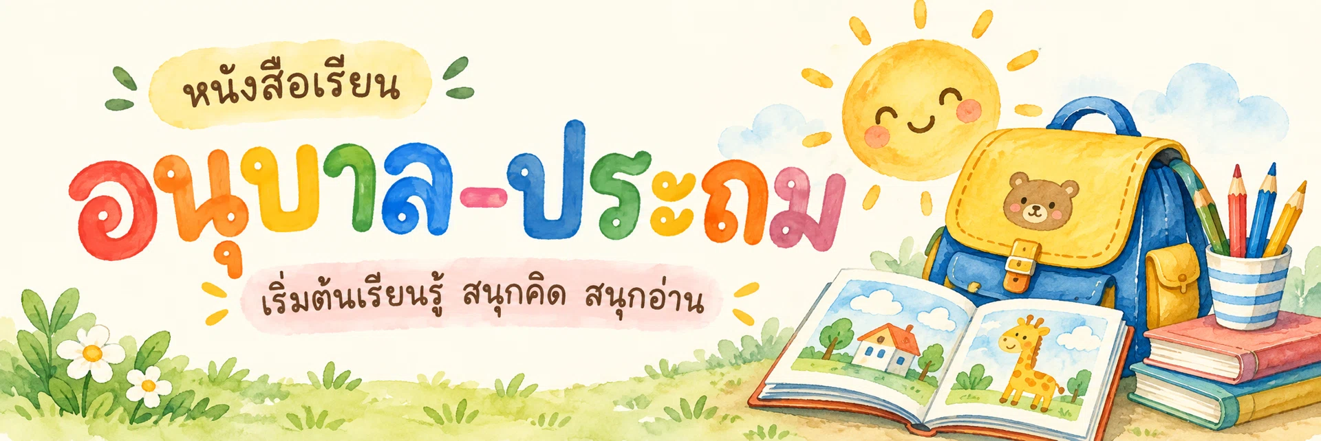 ภาพแบนเนอร์หมวดหมู่ อนุบาล-ประถม