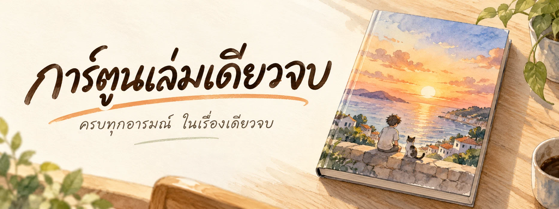 ภาพแบนเนอร์หมวดหมู่ การ์ตูนเล่มเดียวจบ
