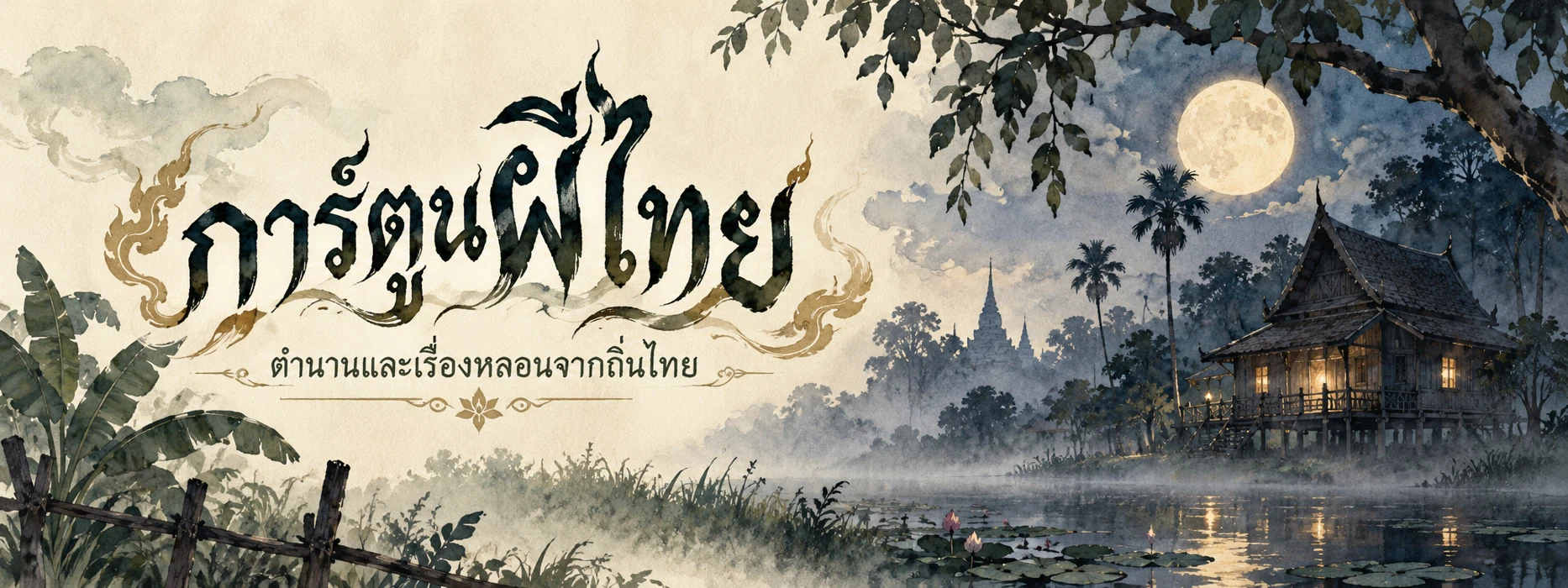 ภาพแบนเนอร์หมวดหมู่ การ์ตูนผีไทย