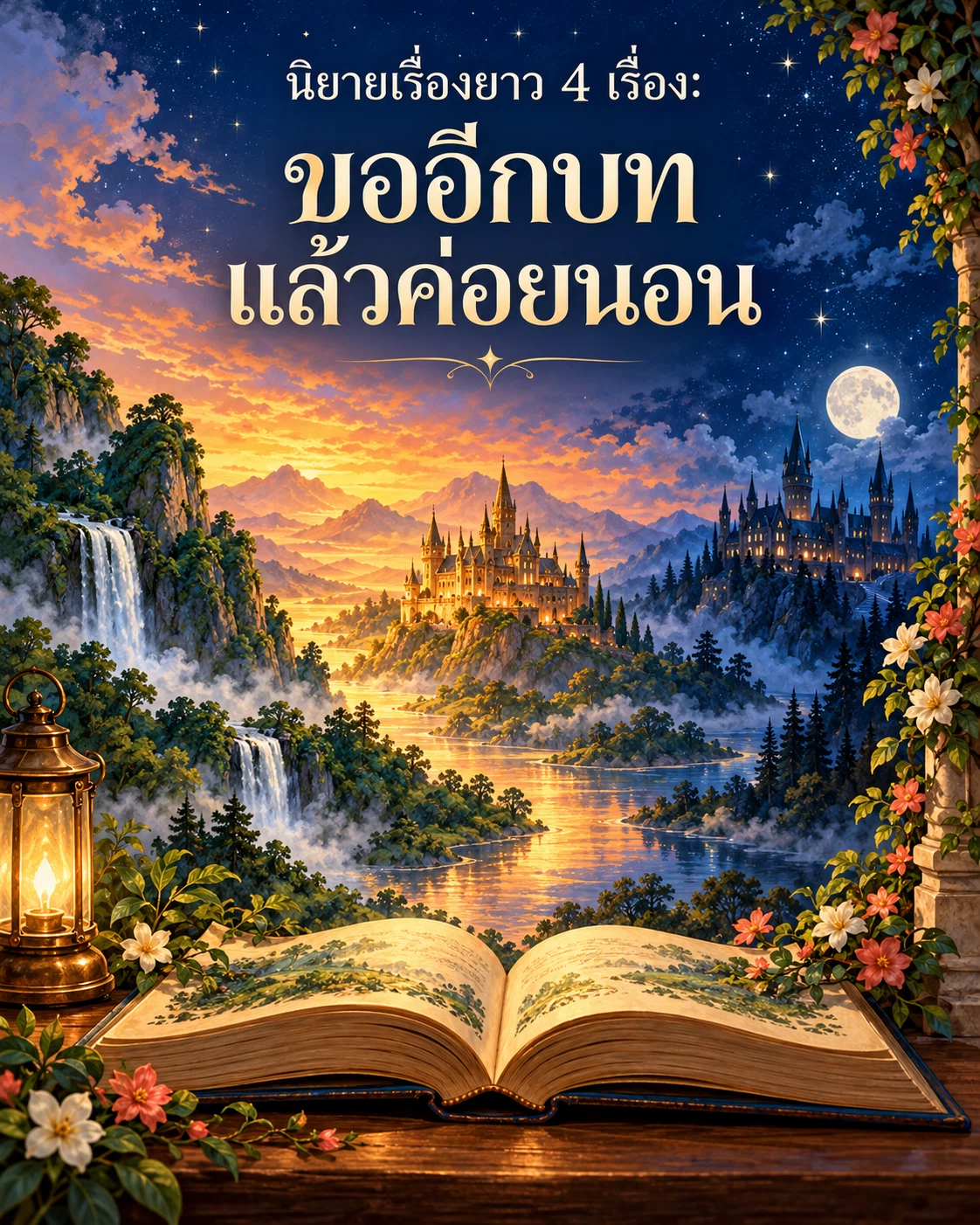 นิยายเรื่องยาว 4 เรื่อง