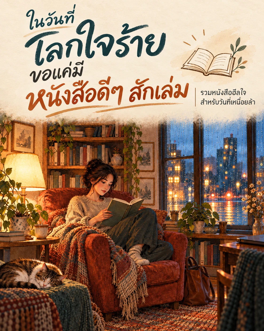 รวมหนังสือฮีลใจ