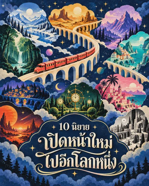 10 นิยายที่อ่านแล้วเหมือนได้เดินทางไปอีกโลกหนึ่ง