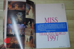Miss Thailand World 1997 ธัญญา สื่อสันติสุข สี่สีทั้งเล่ม รูปที่ 3