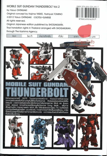 กันดั้ม ธันเดอร์โบลท์ Mobile Suite Gundam Thunderbolt เล่ม 2 รูปที่ 2