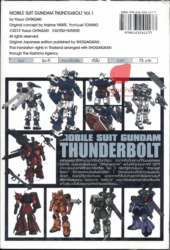 กันดั้ม ธันเดอร์โบลท์ Mobile Suite Gundam Thunderbolt เล่ม 1 รูปที่ 2