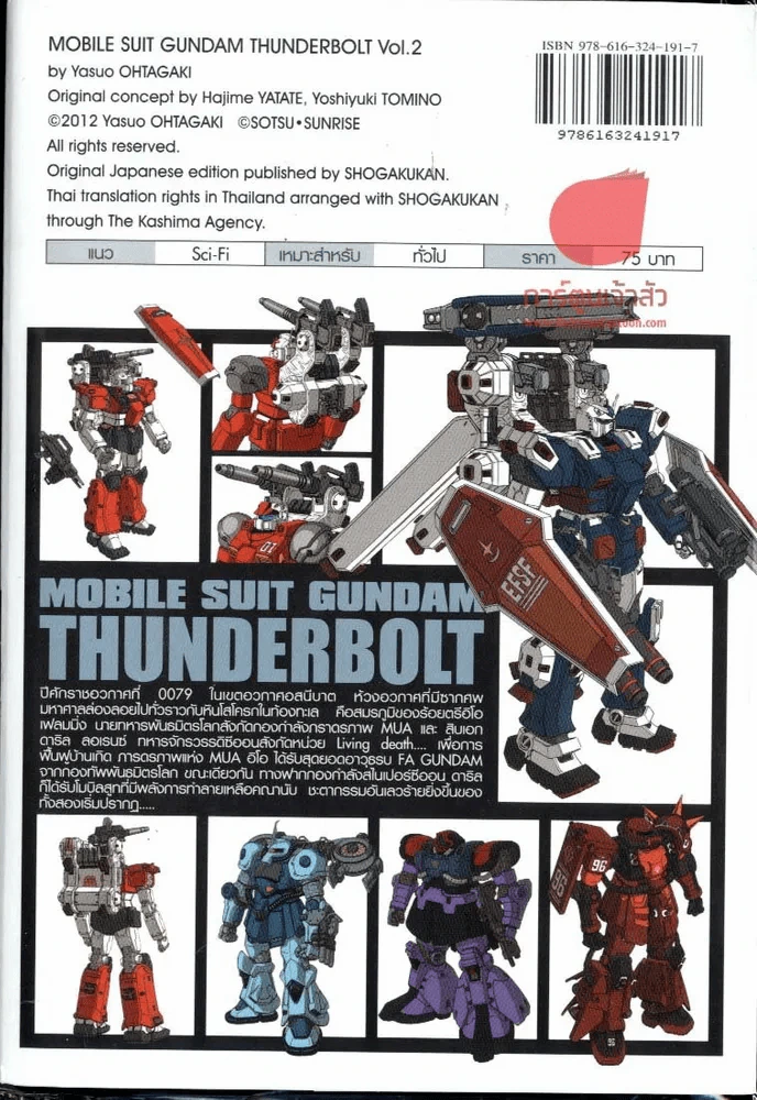 กันดั้ม ธันเดอร์โบลท์ Mobile Suite Gundam Thunderbolt เล่ม 2 รูปที่ 2