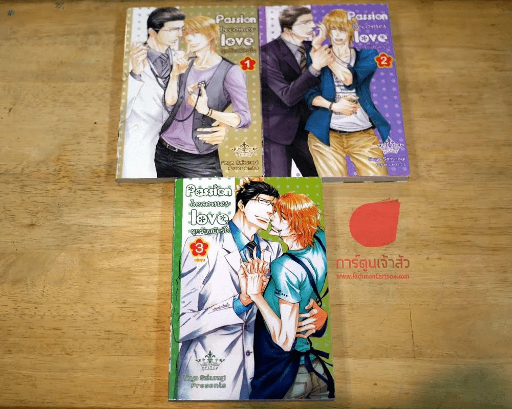 Passion becomes love 3 เล่มจบ รูปที่ 1