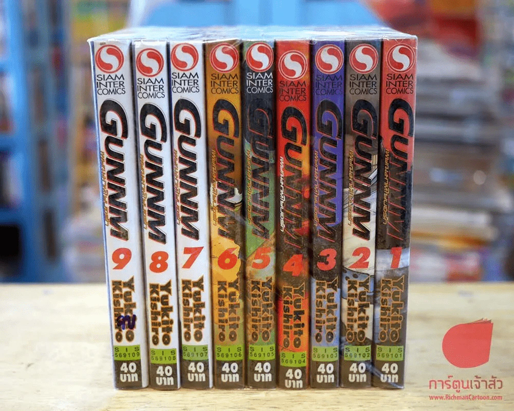 Gunnm เพชฌฆาตไซบอร์ก 9 เล่มจบ รูปที่ 1