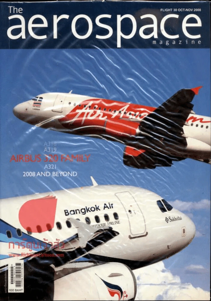 The aerospace magazine Airbus A320 Family  #30 Oct-Nov 2008 รูปที่ 1