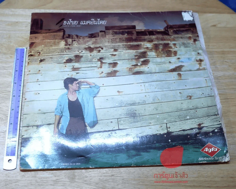 แผ่นเสียง เบิร์ด ธงไชย แมคอินไตย อัลบั้ม หาดทราย สายลม สองเรา รูปที่ 11