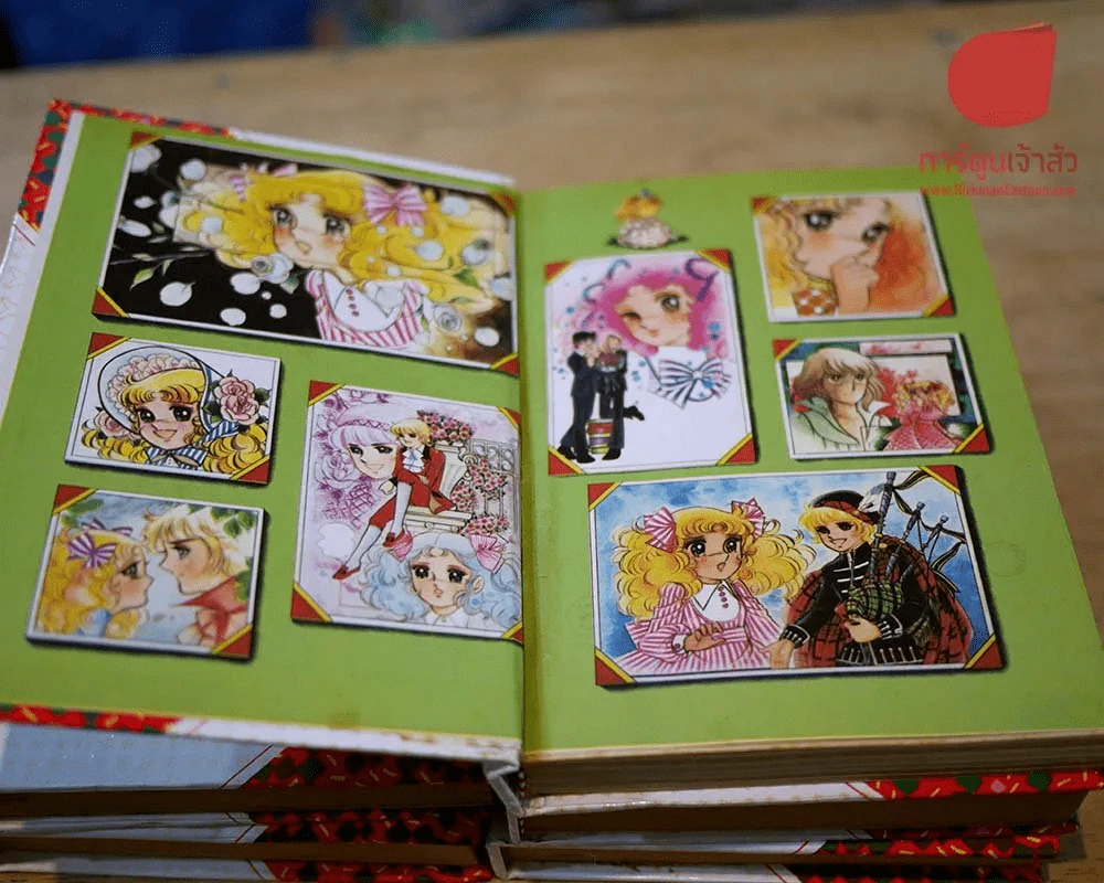 Candy Candy ปกแข็ง 5 เล่มจบ วิบูลย์กิจย์ หายาก สภาพแจ๋ว รูปที่ 6