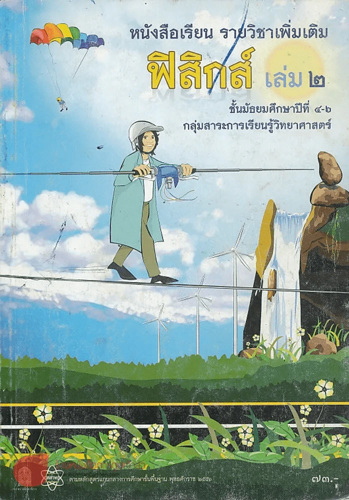 ฟิสิกส์ เล่ม 2 ม.4-6 กลุ่มสาระการเรียนรู้วิทยาศาสตร์ รูปที่ 1