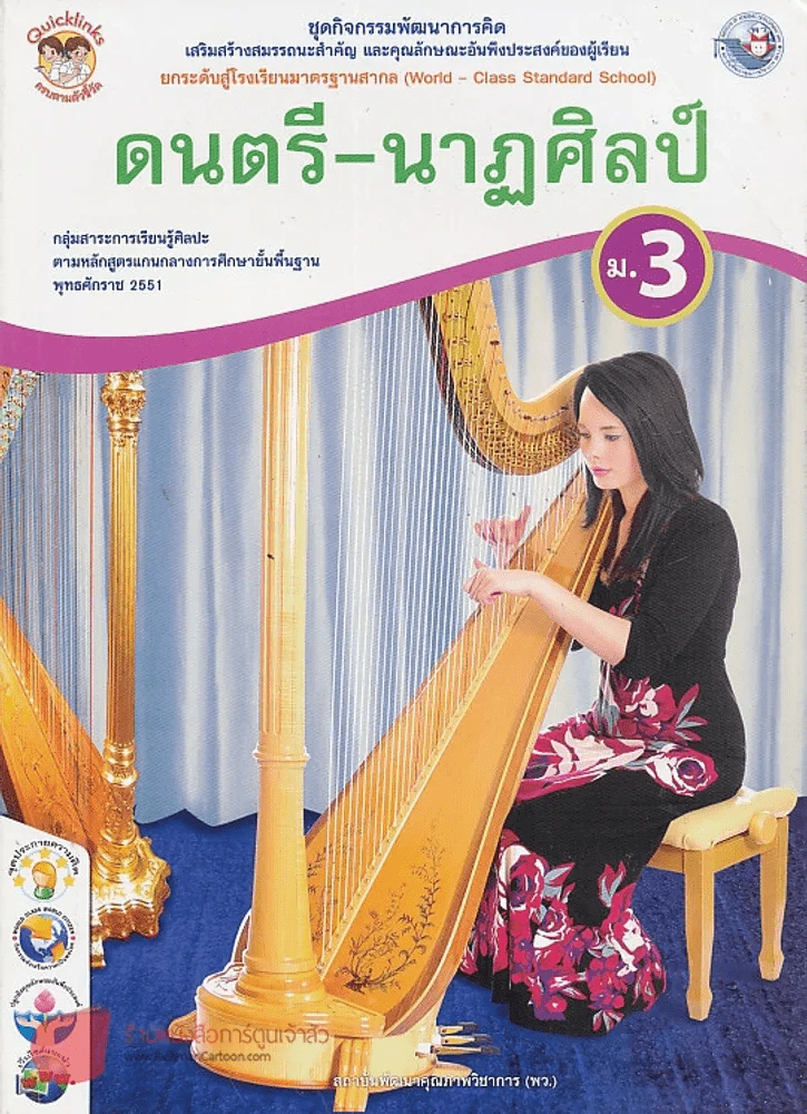 ชุด Quickinks ครบตามตัวชี้วัด BBL ชุดกิจกรรมพัฒนาการคิด ดนตรี-นาฏศิลป์ ม.3 รูปที่ 1
