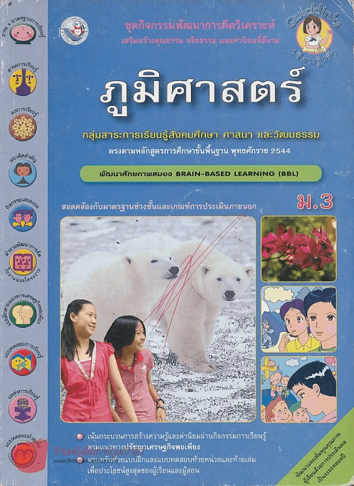 ชุดกิจกรรมพัฒนาการวิเคราะห์ ภูมิศาสตร์ ม.3 ช่วงชั้นที่ 3 รูปที่ 1