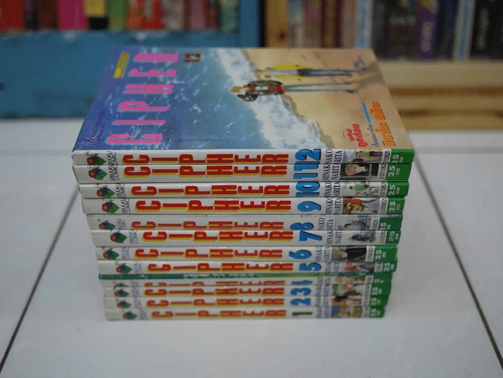 CIPHER 12 เล่มจบ สภาพดีมาก รูปที่ 3