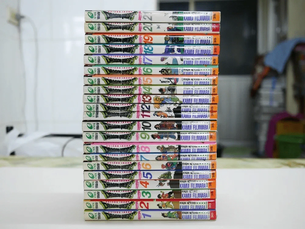 Dragon Quest ภาคสัญลักษณ์ผู้กล้าโรโตะ 21 เล่มจบ ครบชุด สภาพดีมาก รูปที่ 4