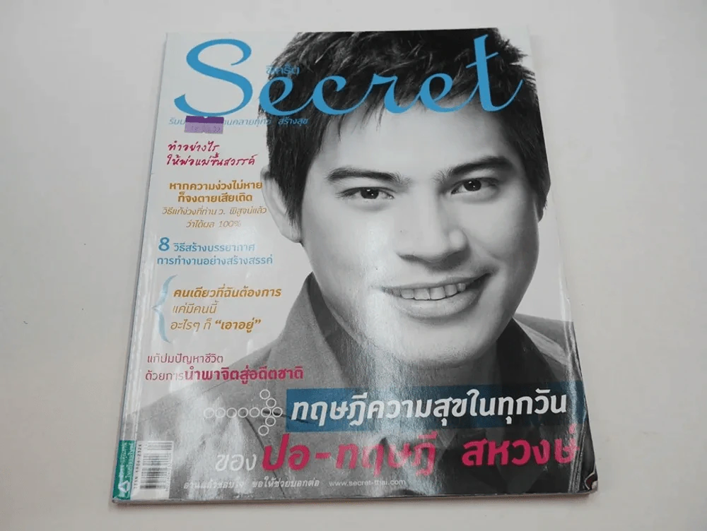 Secret ซีเคร็ต ปีที่ 4 ฉบับที่ 88 ปอ ทฤษฎี สหวงษ์ รูปที่ 1