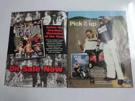 Wrestle Mania The Ultimate Photo Collection, Volume 1 ภาษาอังกฤษ+ภาพสีทั้งเล่ม มี 98 หน้า รูปที่ 2