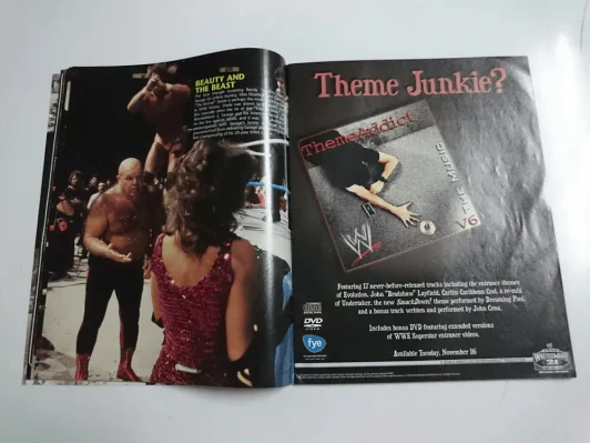 Wrestle Mania The Ultimate Photo Collection, Volume 1 ภาษาอังกฤษ+ภาพสีทั้งเล่ม มี 98 หน้า รูปที่ 8