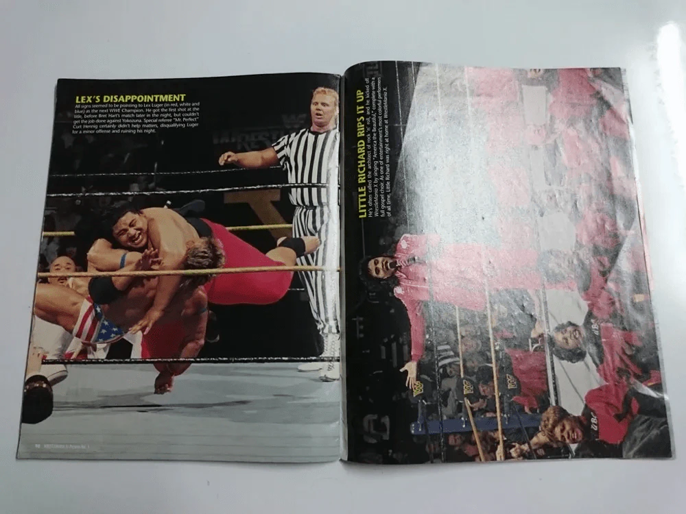 Wrestle Mania The Ultimate Photo Collection, Volume 1 ภาษาอังกฤษ+ภาพสีทั้งเล่ม มี 98 หน้า รูปที่ 16