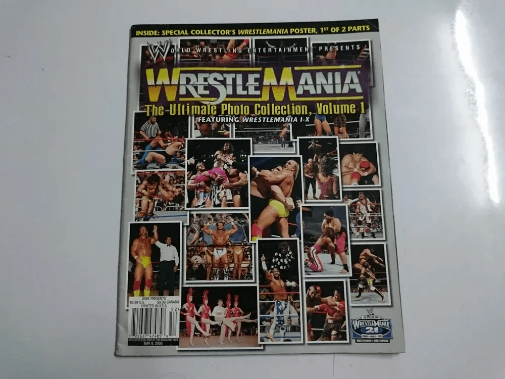 Wrestle Mania The Ultimate Photo Collection, Volume 1 ภาษาอังกฤษ+ภาพสีทั้งเล่ม มี 98 หน้า รูปที่ 1